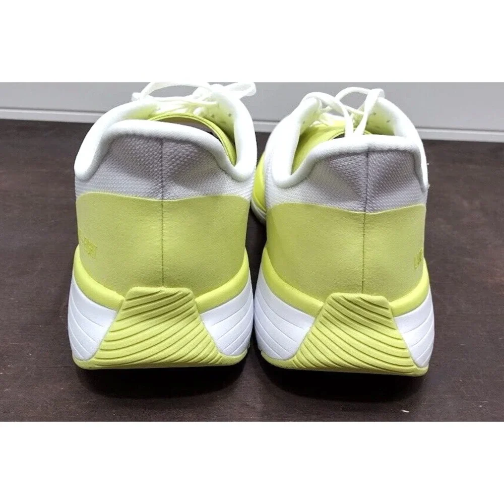 LANE EIGHT Relay Trainer M White Neon‎ Yellow Athletic Running Shoes Men US 12